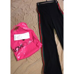 “GUCCI” Tape Pants NeverWorn